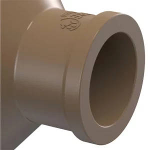 Bucha de Redução Soldável Longa 40x25mm Marrom - Imagem 2