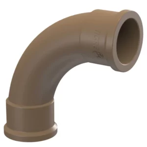 Curva 90° Soldável 20mm Marrom - Imagem 1