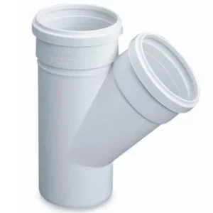 Junção Simples 100x100mm Branca - Imagem 1