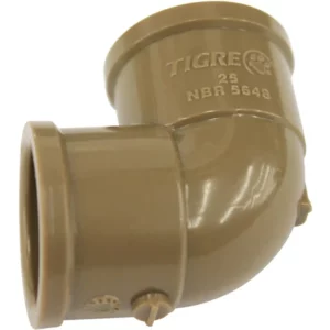 Joelho 90° Soldável 25mm Marrom - Imagem 4