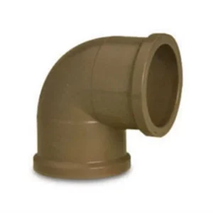 Joelho 90° Soldável 40mm Marrom - Imagem 1