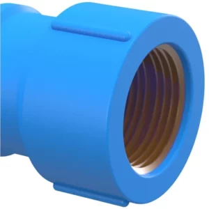 Luva Azul com Bucha de Latão 1/2''x25mm - Imagem 2