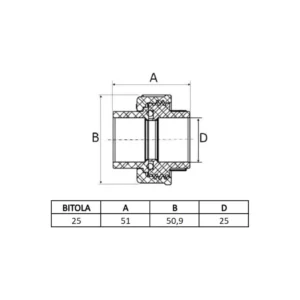 União Soldável 25mm - Amanco - Imagem 2
