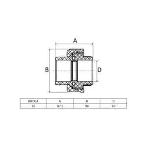 União Soldável 60mm - Amanco - Imagem 2
