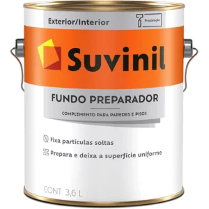 Suvinil Fundo Preparador Branco Fosco 0,9l - Branco - 53408403 0,9 Litros - Imagem 1