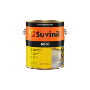 Tinta para Piso 3.6l - Amarelo Demarcação - 53419798, Suvinil Tintas