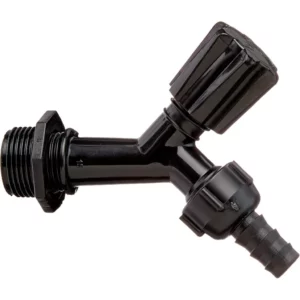 Torneira para Jardim Slim Preta Krona - Imagem 1