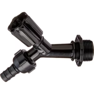 Torneira para Jardim Slim Preta Krona - Imagem 2