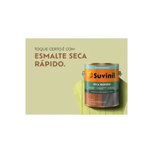 Tinta Suvinil para Madeiras e Metais Esmalte Acetinado Seca Rapido 3,6l - Branco - 53700011 - Imagem 4