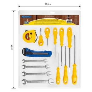 Jogo de Ferramentas Tramontina Uso Doméstico 14 Pç - Imagem 3