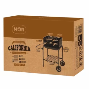 Churrasqueira Califórnia Bacia Esmaltada - Mor - Imagem 5