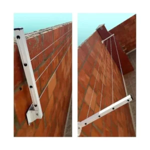 Varal Dobrável Numeral Aço Galvanizado Preto - Imagem 4