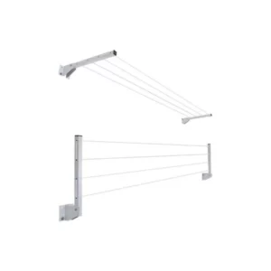 Varal em Aço Dobrável Numeral Branco