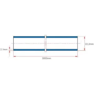 Tubo Cpvc Aquatherm 22mmx3m - Imagem 3