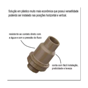 Válvula de Retenção Roscável 1'' - 27957218 - Tigre - Válvula de Retenção Roscável 1'' - 27957218 - Tigre - Imagem 2