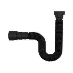 Sifao Tubo Extensivo Black Porca Pp C/ Canopla 70cm. - Imagem 2