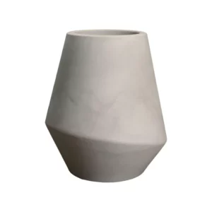 Vaso Top Pot Baixo 46 Cimento Queimado - Imagem 1