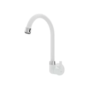 Torneira de Parede para Cozinha Confort Branca - Imagem 1