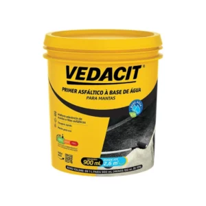 Vedacit Primer para Manta Asfáltica Base água Pote 900ml Vedacit - Imagem 1