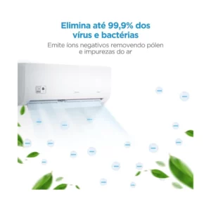 Ar Condicionado Split Hi Wall Inverter Springer Midea Xtreme Save Connect 9000 Btu/h Frio 42agvci09m5-220 Volts - Imagem 6