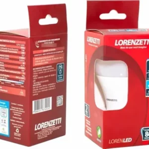 Kit com 10 Lâmpadas Led Bulbo 4,5w Branca - Lorenzetti - Imagem 3