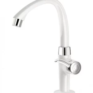 Torneira para Lavatório Mesa Linea Branca/ Cromo 1/2"