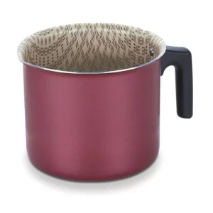 Fervedor Leiteira Tramontina 12cm 1,2l Antiaderente Vermelha - Imagem 1