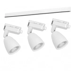 Kit 3 Spots Led com Trilho 6w Autovolt 6500k Branco - Imagem 3
