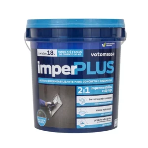 Aditivo Impermeabilizante para Concreto e Argamassa Imperplus 18 Litros - Imagem 1