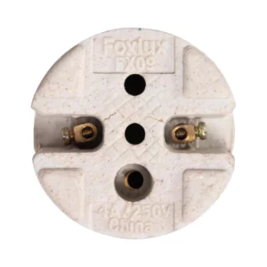 Foxlux Bocal de Porcelana para Plafonier E-27 - Imagem 3