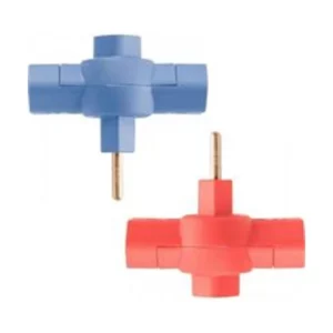 Plugues "t" 2p 10a 250v~ Emb. Pote Grande com 6 Cores Tramontina - Imagem 1