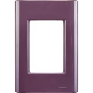 Placa 3 Postos 4x2 Purpura - Imagem 1