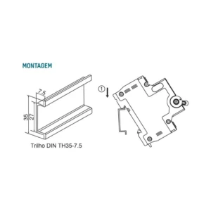 Tramontina Disjuntor Tdj3 1p 16a 3ka Curva C - Imagem 3
