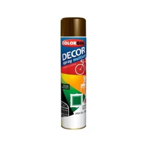 Tinta Spray Preto Brilhante Decor 8701 Colorgin - Imagem 3