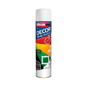Tinta Spray Preto Brilhante Decor 8701 Colorgin - Imagem 4