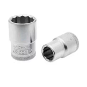 Soquete Estriado Encaixe 1/2 D19-16