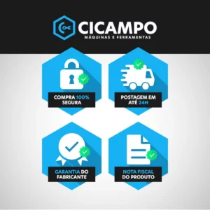 Soquete Estriado Encaixe 1/2 D19-22 - Imagem 2