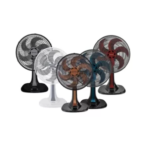 Ventilador de Mesa Oscilante, Turbo 6 Pás Premium, Azul, 30cm, 220v Ventisol - Imagem 5