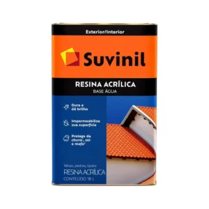 Suvinil Resina Acrílica Base água 18 Litros Incolor