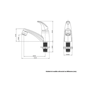 Torn.lavatorio Mesa Br 1194f56 Lorenzett - Torn.lavatorio Mesa Br 1194f56 Lorenzett - Imagem 3