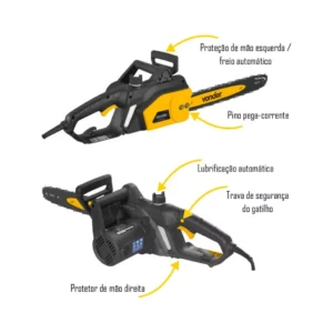 Vonder, Eletrosserra de 14", 1.600 W, 220 V~, Ev 1600. - Imagem 3