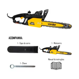 Vonder, Eletrosserra de 14", 1.600 W, 220 V~, Ev 1600. - Imagem 5