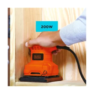 Black Decker Lixadeira Orbital, Motor com Duplo Isolamento, com Potência de 200w, Modelo Sb200, 220v - Imagem 4
