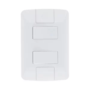 Conjunto Montado Aria 4x2 2 Interruptores Simples 6a 250v Afastados Tramontina