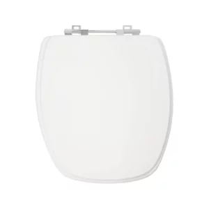 Assento Sanitário Mdf Laqueado, Thema, Cor Branco, Linha Primafer, Atlas.
