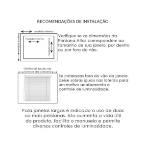 Persiana Horizont Plástico 120x160 Cm 4 Peças, Pincéis Atlas, Branco - Imagem 4