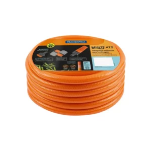 Mangueira Multi Tramontina Antitorção Ats em Pvc C/engate e Esguicho 20m Laranja - Imagem 3
