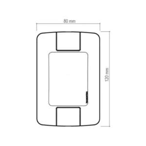 Conjunto Montado Aria 4x2 3 Interruptores Simples 250v Tramontina - Imagem 4
