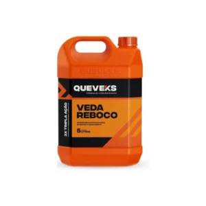 Aditivo Impermeabilizante 5l Veda Reboco Queveks - Imagem 1