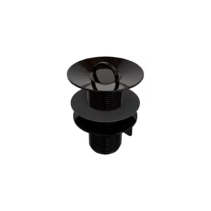 Válvula para Lavatório e Tanque Sem Ladrão Sem Unho V8 Preto Durín - Imagem 1